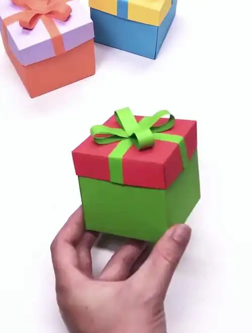 教你diy一个简单又有爱的礼物包装盒,做出来不要太好看