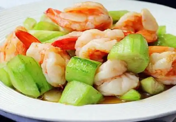 虾仁丝瓜