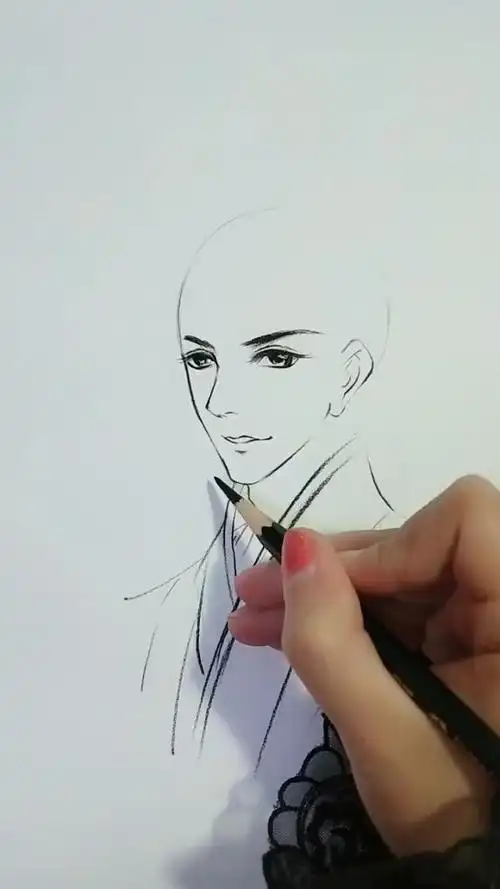 教你画古风大帅哥,赶紧学起来