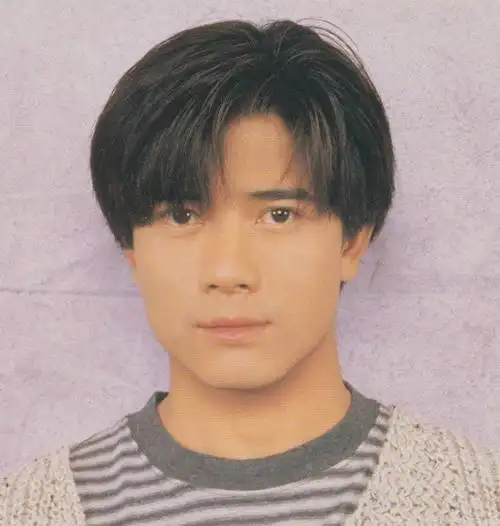 老照片:年轻时候的郭富城