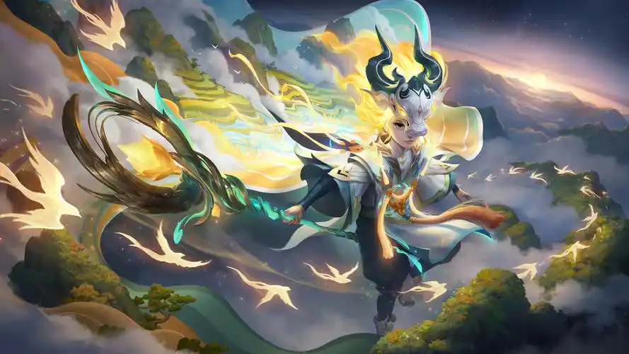 王者荣耀 鬼谷子-五谷丰年 无水印 高清壁纸