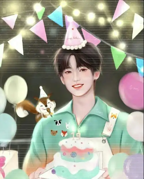 张真源18岁生日文案图片