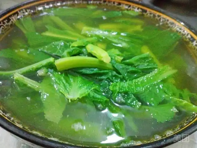 青菜汤图片