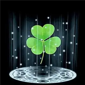 唯美清新的四叶草图片头像