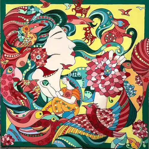 综合材料装饰画