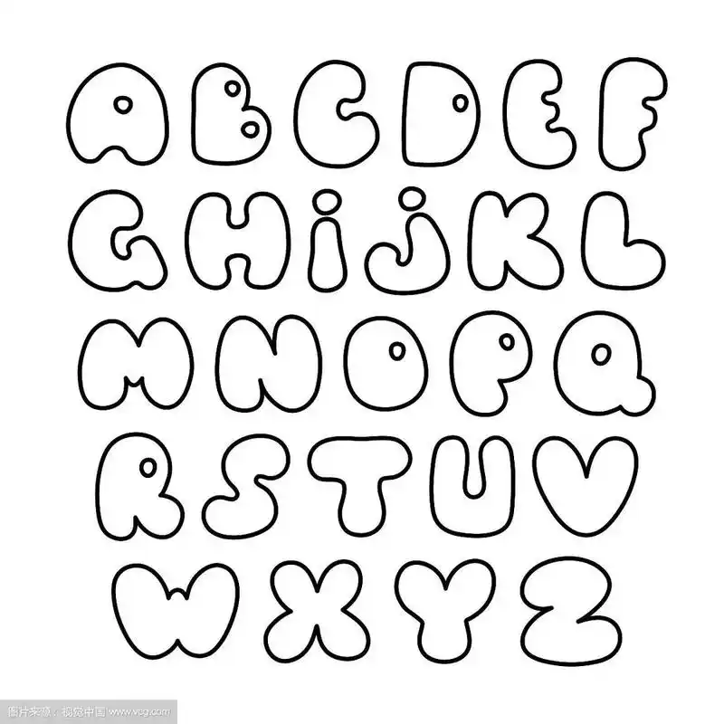 字母手绘字母创意