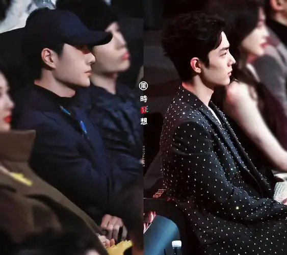 与王一博肖战共赴微博之夜##王一博今天也很酷##13肖战你好闪