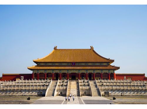 hq370北京故宫太和殿,故宫角楼,保和殿,中和殿喷绘印刷图库