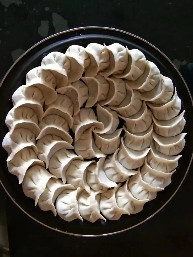 自己做的锅贴饺还比较满意#锅贴饺子做法 #纯手工制作美食  - 抖音