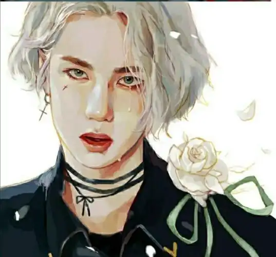 王一博漫画头像图源见水印