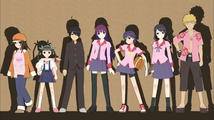 日本动漫《化物语》,高清壁纸图片,动漫人物-回车桌面