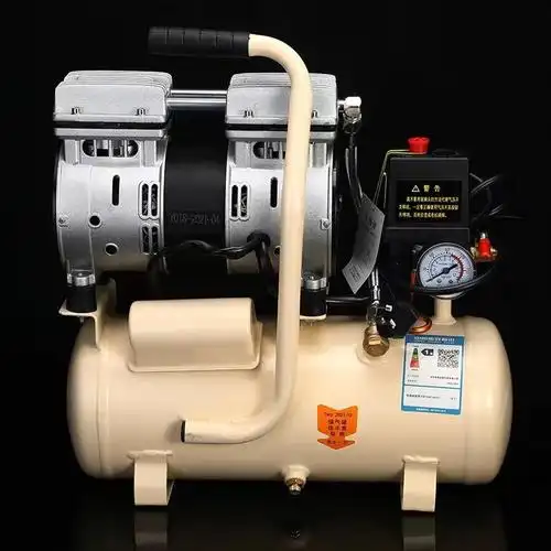 厂家无声静音小型空压机木工装修打气泵磅220v高压静音空气压缩机