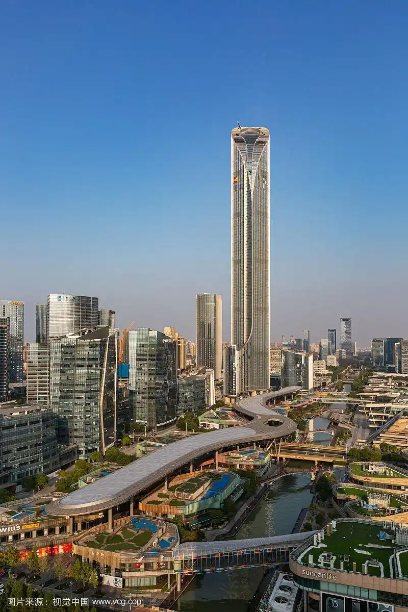 江苏苏州时代广场夜景