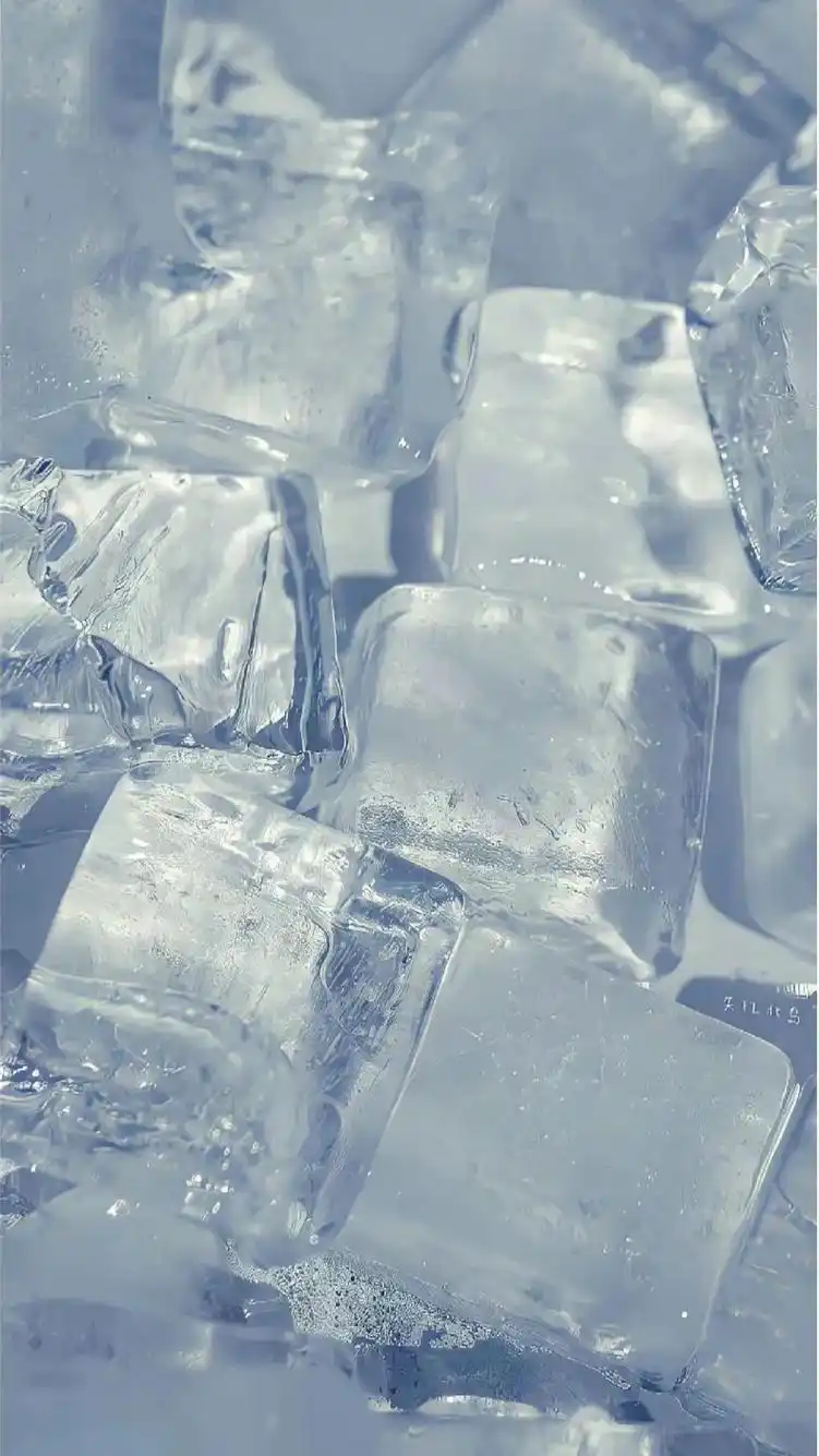 看着这些就很凉快#ins风壁纸#冰块壁纸#手机壁纸#性冷淡风 - 抖音