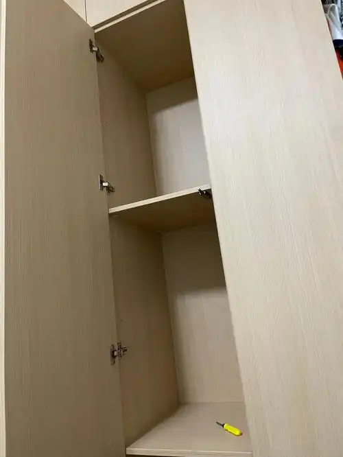 后续#衣柜 #衣柜隔板拆除