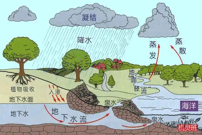 袋装水模拟做科学小实验水循环步骤图解