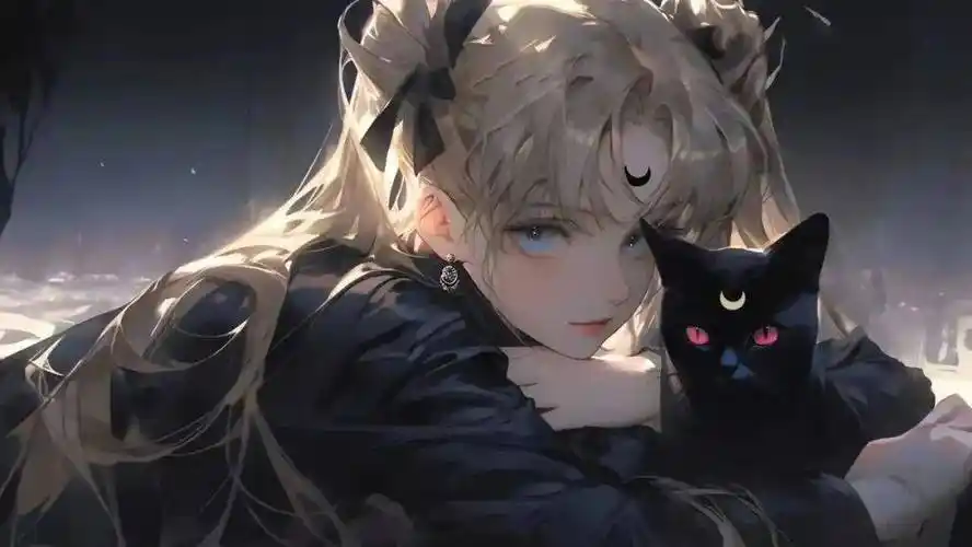 动漫风格超清电脑壁纸 ipad壁纸_end_因为_温度