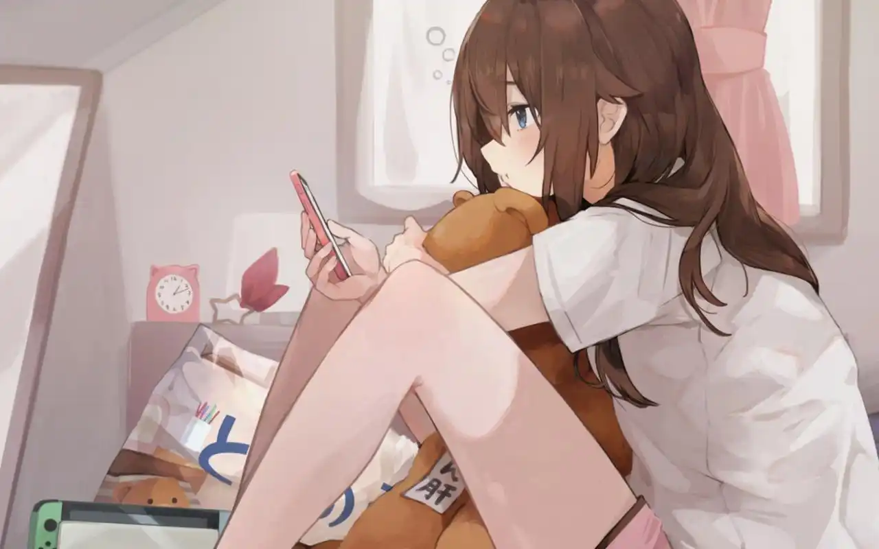 二次元动漫女生图片桌面壁纸