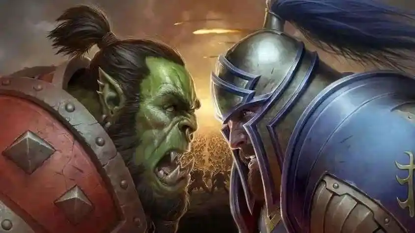 《魔兽争霸》系列的第一作《魔兽争霸:人类与兽人》,然后又在1995年和