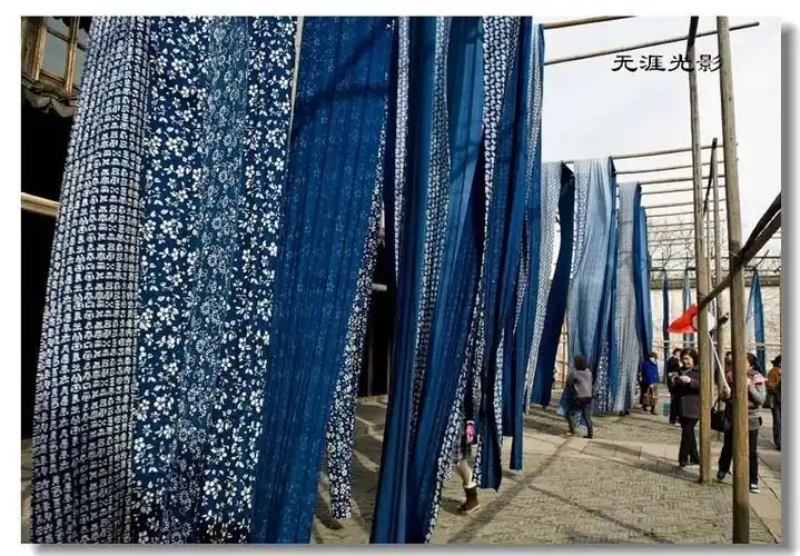 乌镇染坊--彩布(2)