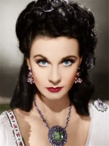 "乱世佳人"费雯·丽年轻旧照,有史以来最美丽的女人之一