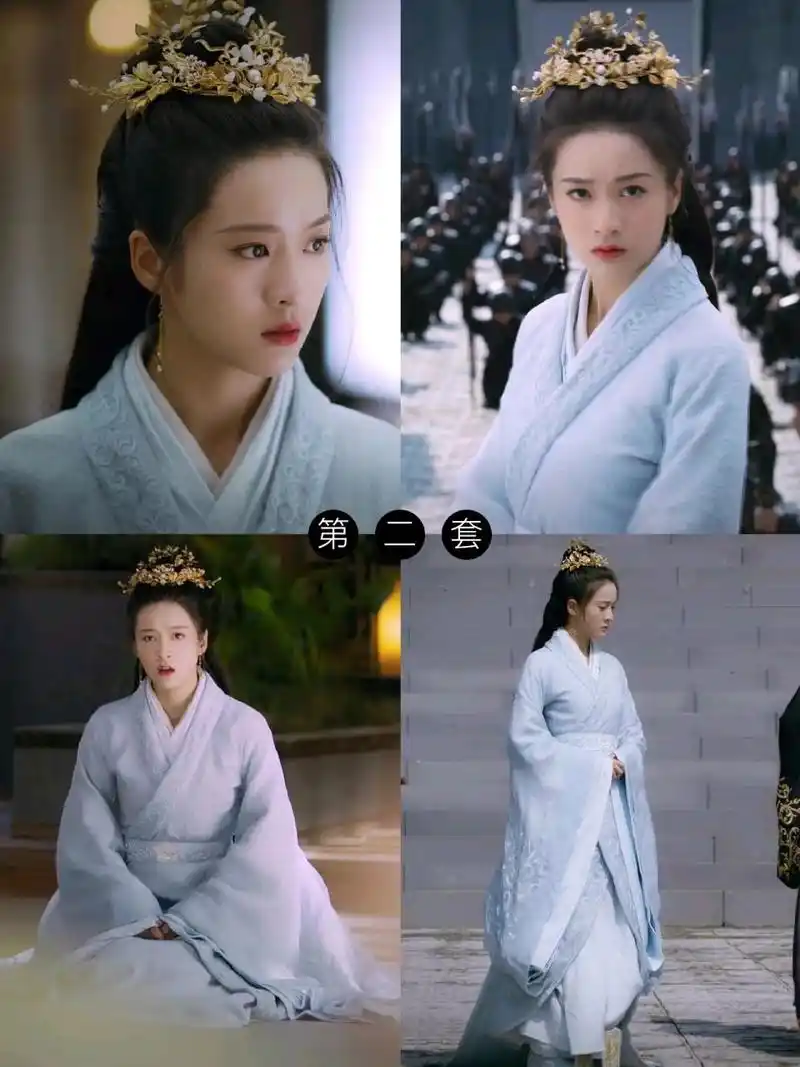 白发 白发王妃 容乐 张雪迎 宫装 服装1~9套