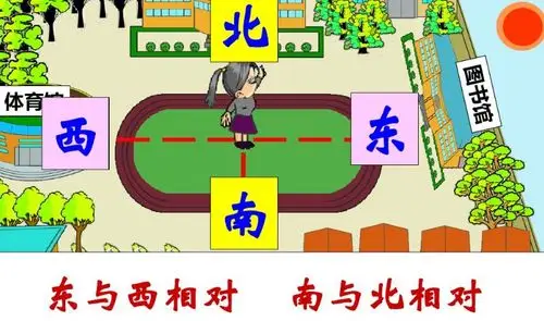 渐骏——三年级数学《位置与方位》(一)