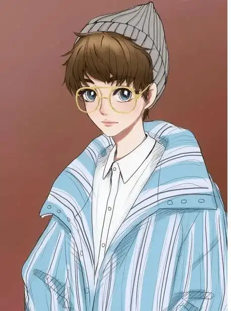 王俊凯q版动漫照片撕漫男本男你绝对没见过的