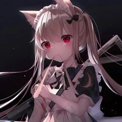 动漫女生头像呆萌可爱的萌妹子图片