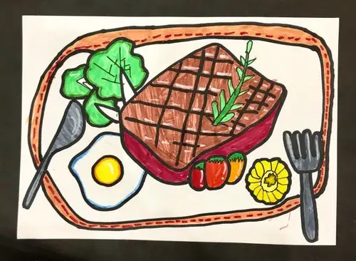 牛排#来自小学的小朋友