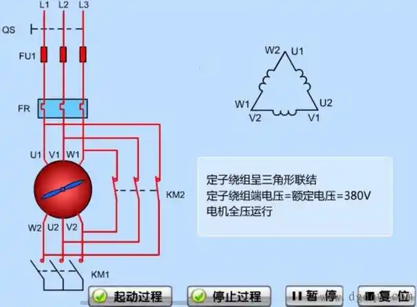 380v和220v两用电机怎么接线?
