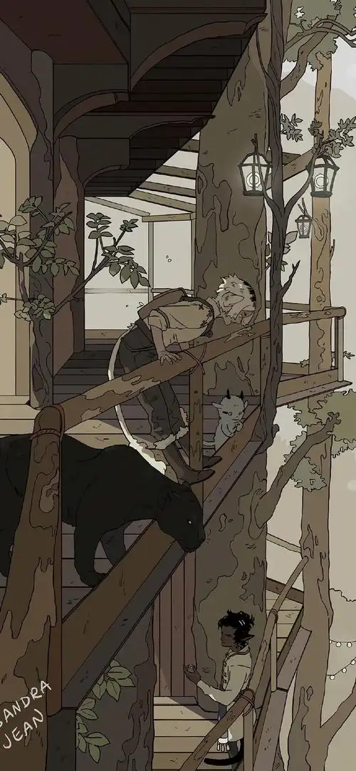 创意手绘插画高清手机壁纸