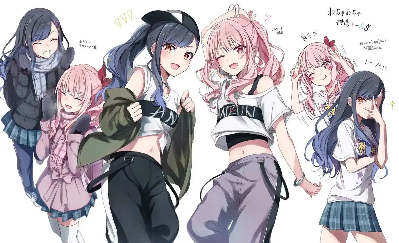 二次元壁纸图集.#扭出兔年好运 #二次元壁纸动漫美女 - 抖音