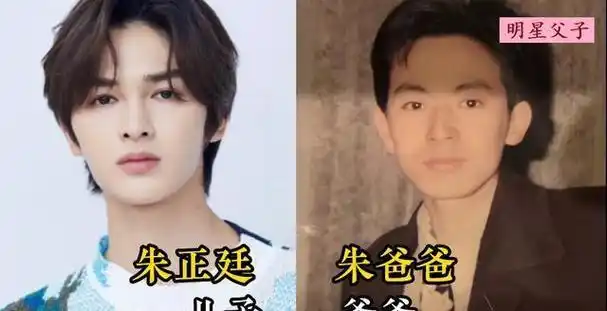 18对明星父子颜值对比胡歌父子如复制黏贴郑恺的颜值略逊老爸