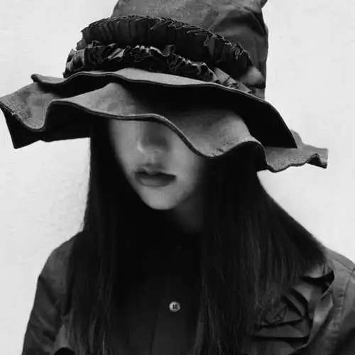 黑白女 - 堆糖,美图壁纸兴趣社区