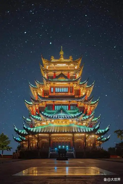 绝美鸿恩阁 古风建筑 唯美震撼 重庆主城最高观景台