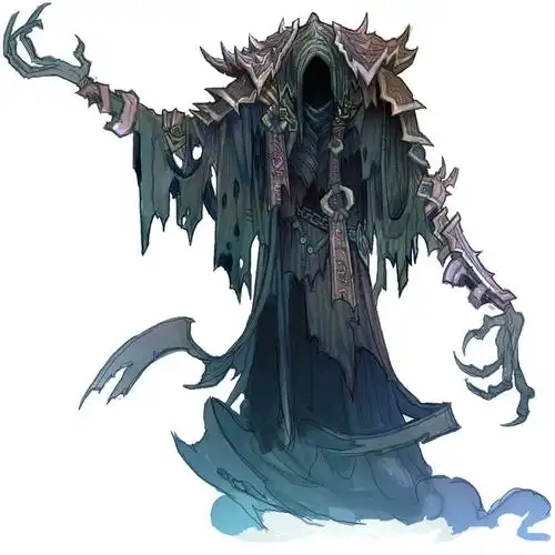 部落风格的巫妖,感觉快出关了.