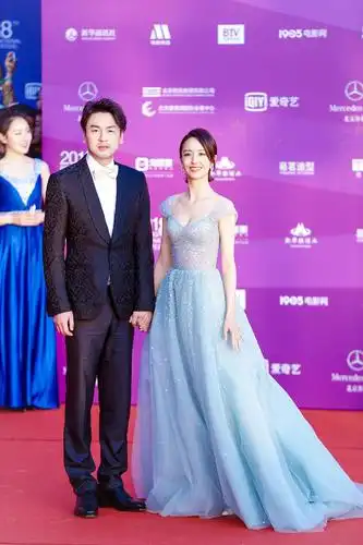 上一张 下一张 浏览所有剧照查看原图 雷佳音佟丽娅红毯合影