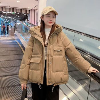 vdvfl矮个子衣服冬装外套女反季羽绒棉服短款2022新款冬季韩版宽松