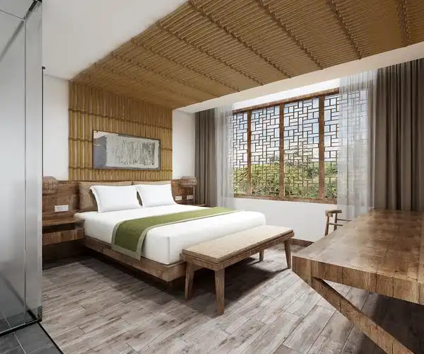 民宿效果图|空间|家装设计|天斐效果图刘杉杉 - 原创作品 - 站酷