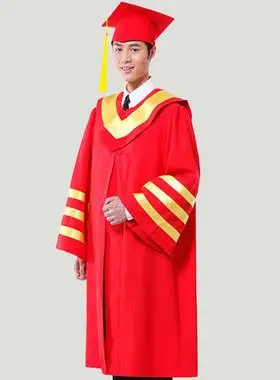 校长服大学毕业院长授权服学位学士服硕士服博士服学士学位服包邮国鸥