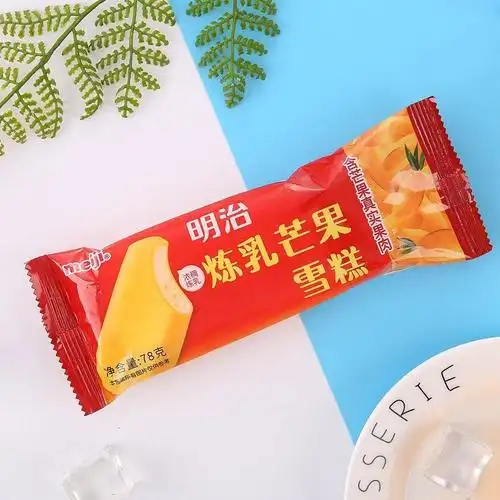 【明治-扁条装】炼乳芒果 【批发价】7元/条 【零售价】9元/条 【规格