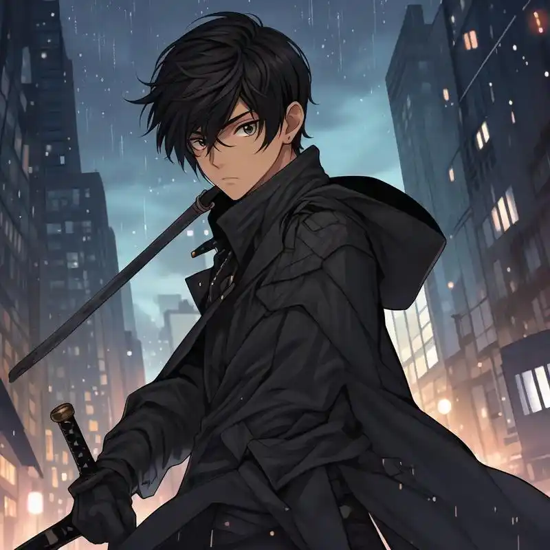 漫画风格头像,冷酷帅气 动漫男生头像系列,冷酷帅气的男生头像,谁能