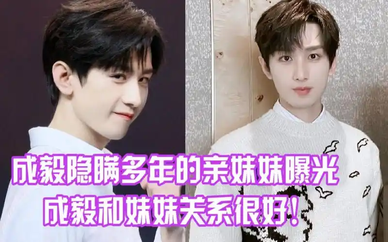 成毅隐瞒多年的亲妹妹曝光还与他合作过3部戏成毅和妹妹关系很好