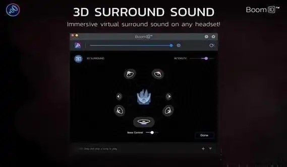 boom3dformac破解版3d环绕立体声音效增强软件202中文支持m3