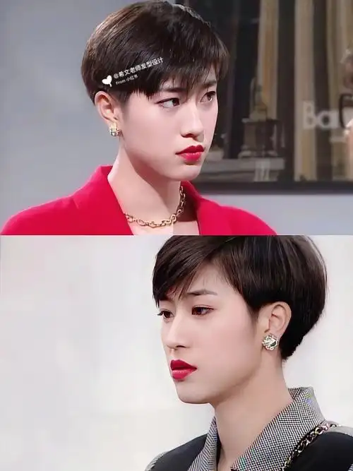 90年代tvb陈法蓉7715又飒又美短发营造思路