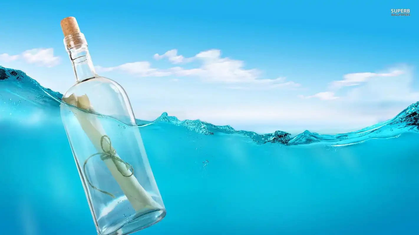 瓶子宽屏图片电脑壁纸