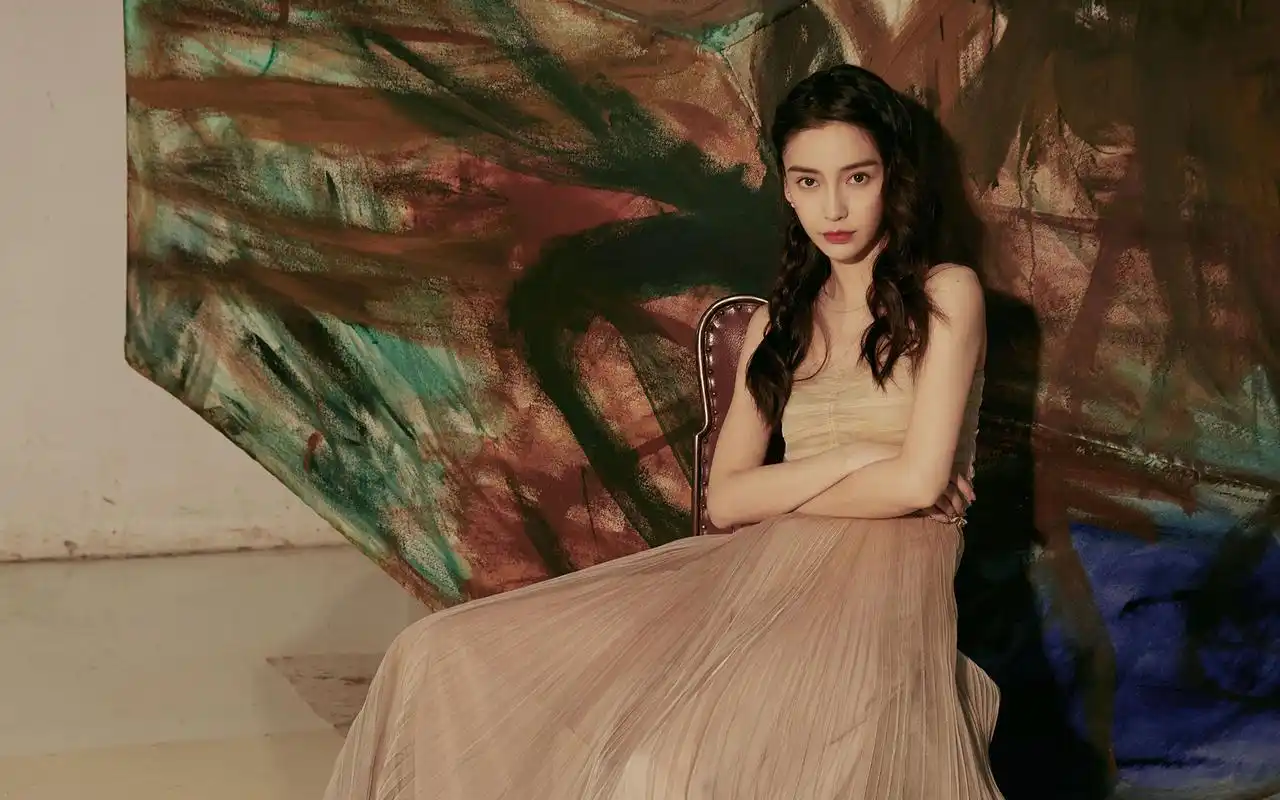 angelababy性感唯美高清桌面壁纸