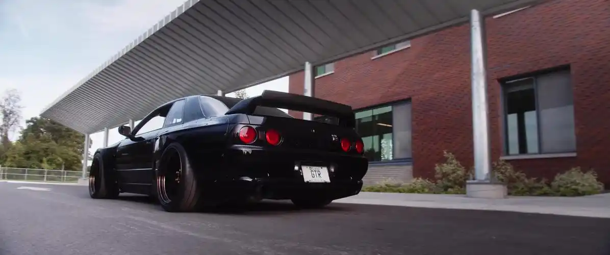 【4k 头文字d】无敌战神"钣金王"nissan-skyline gtr-32_超清 4k