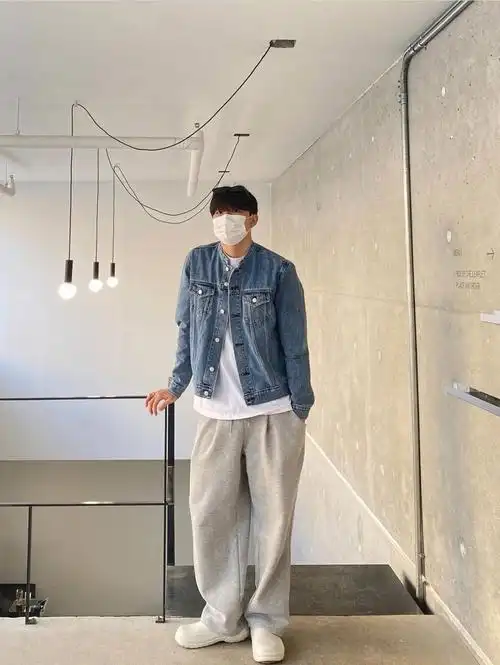 男士穿搭时尚的轮回秋天不能少的牛仔外套